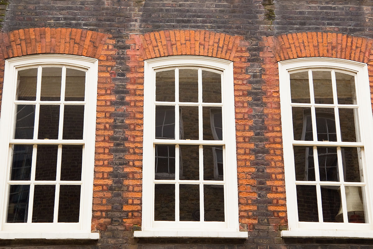 double glazed wooden sash windows