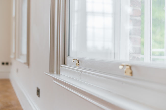 traditional wooden sash windows in Reading, Berkshire and London